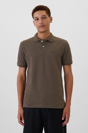 Gap Logo Pique Polo Shirt