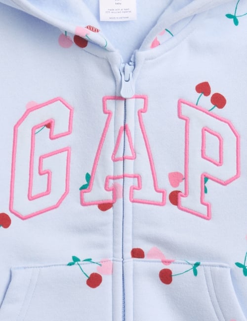 babyGap Logo Zip Hoodie