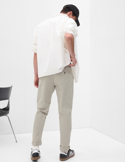 Modern Khakis in Slim Fit with GapFlex