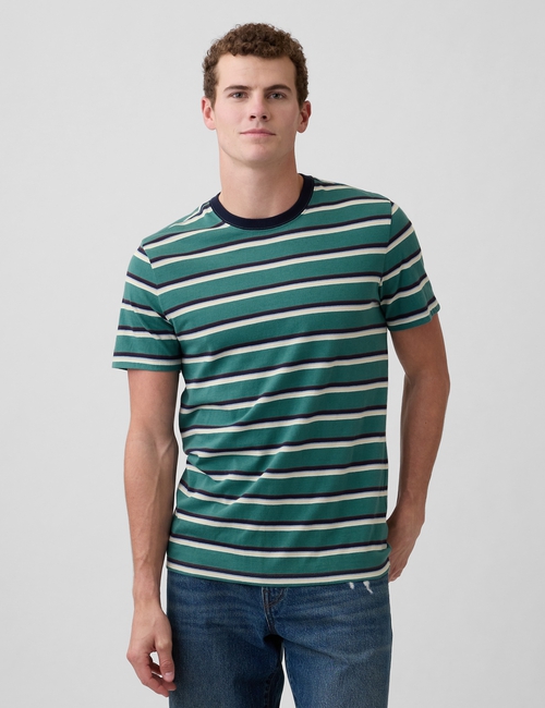 Everyday Soft Stripe Crewneck T-Shirt