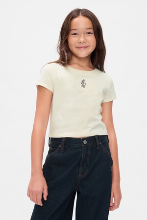 Gap × Disney Kids Embroidered T-Shirt