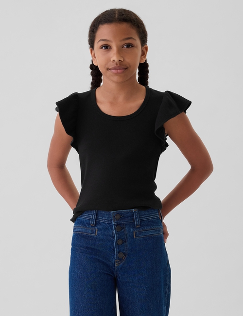 Kids Rib Flutter T-Shirt