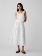 Gap × DÔEN Eyelet Midi Skirt