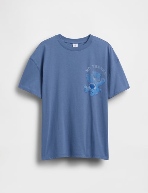 3PL SS EXTRA RELAXED TUNIC TEE_CAREBEARS