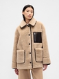 GAP X SL REVERSABLE SHERPA COAT