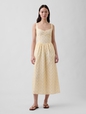 SL CORSET DRESS - ALL OVER EYELET