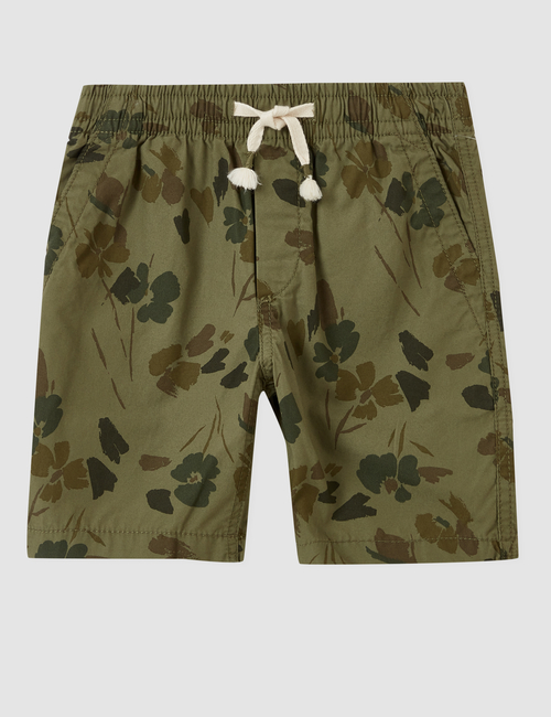 Kids Poplin Pull-On Shorts