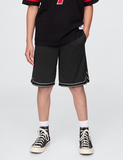 Kids GapFit 8.5" Mesh Pull-On Shorts