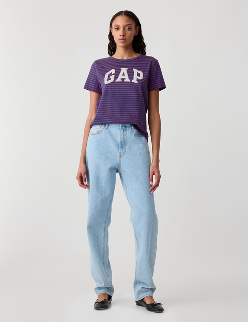 Organic Cotton Gap Arch Logo T-Shirt