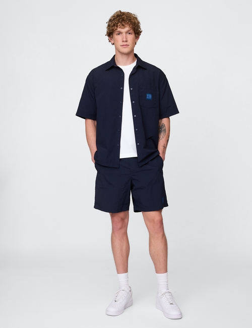 100% Recycled Relaxed Nylon Shirt