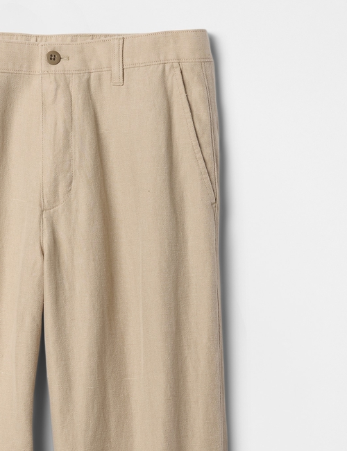 Linen-Cotton Khakis