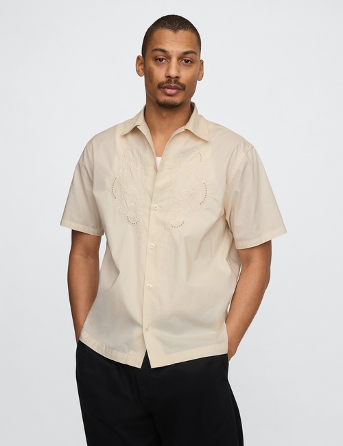 SS POPLIN EYELET