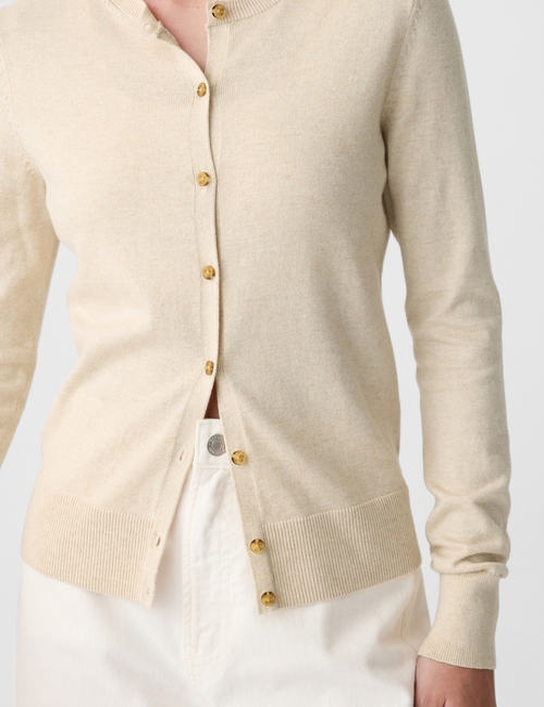 Crewneck Cardigan