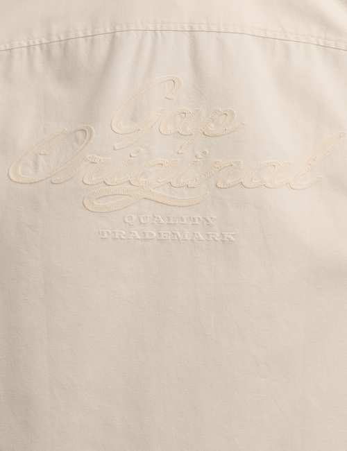 Relaxed Straight-Hem Oxford Shirt