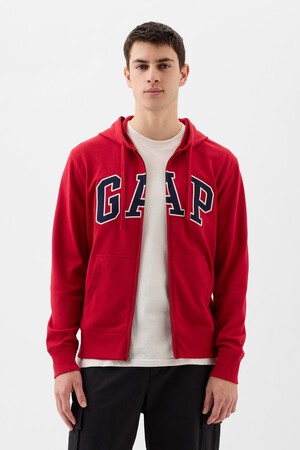 Gap Logo Zip Hoodie