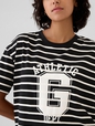 Organic Cotton Oversized Boyfriend Logo T-Shirt