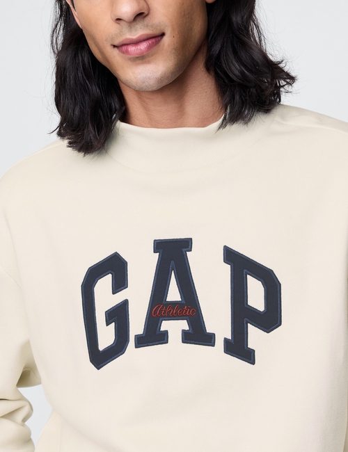 Vintage Soft Oversized Logo Sweatshirt
