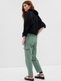 Mid Rise Twill Cargo Pants