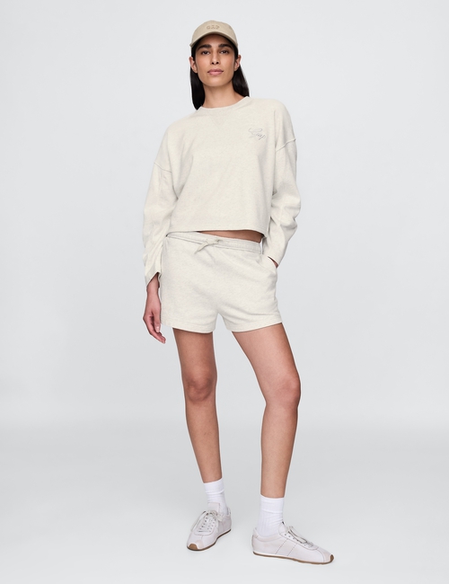 VintageSoft Oversized Logo Sweatshirt