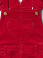 babyGap Velvet Heart Overalls