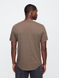 Lived-In Curved Hem Crewneck T-Shirt
