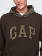 Houndstooth Logo Hoodie