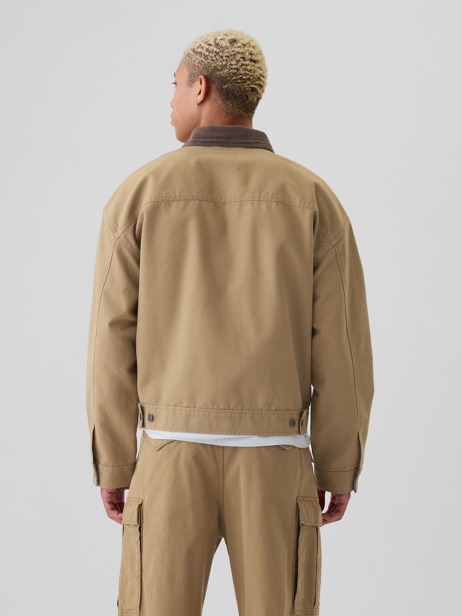 Long utility jacket online