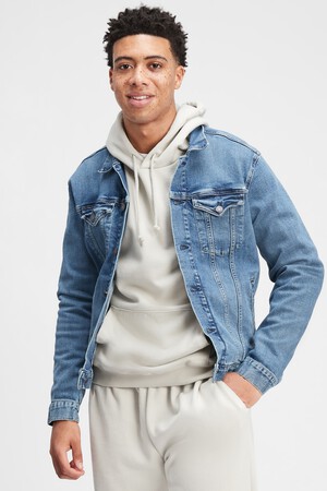 Icon Denim Jacket with GapFlex