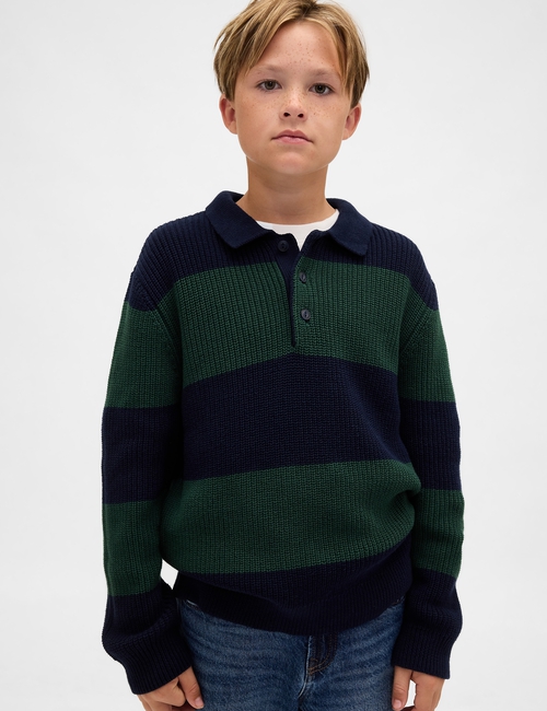 Kids Polo Sweater