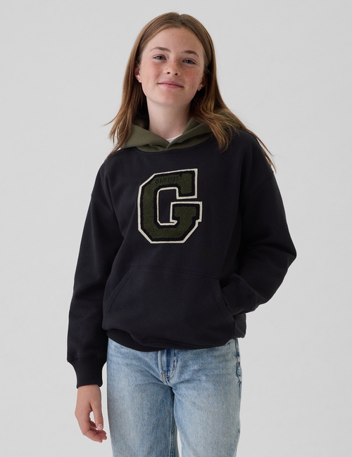 CHENILLE LOGO HOOD