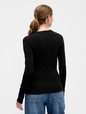 Essential Ribbed Crewneck T-Shirt