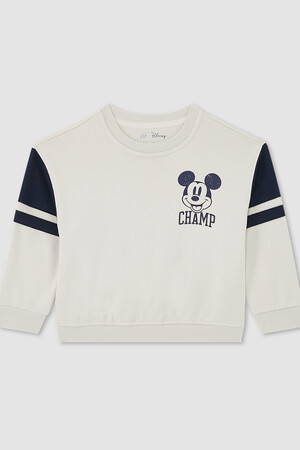 Gap × Disney Baby Vintage Soft Varsity Sweatshirt