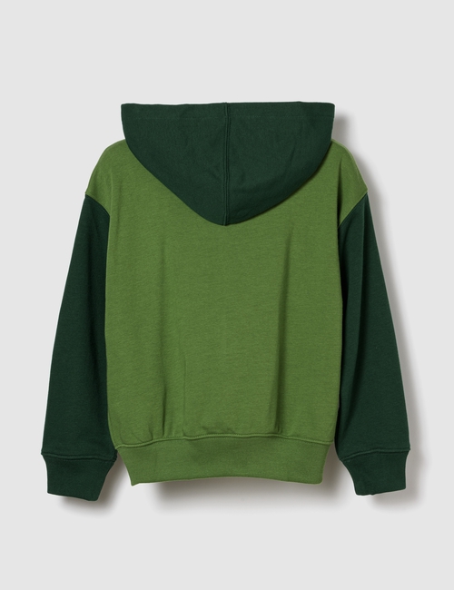 Kids Relaxed Gap Logo Colorblock Zip Hoodie