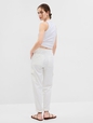 Mid Rise Twill Cargo Pants