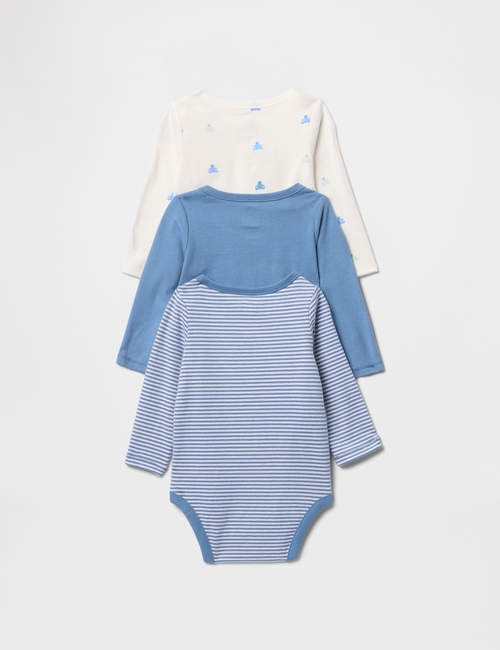 Baby First Favorites Organic Cotton Bodysuit (3-Pack)