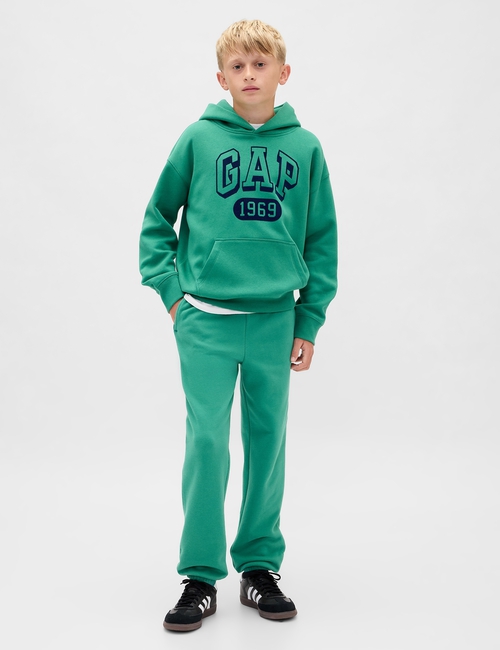 Kids VintageSoft Logo Hoodie