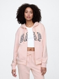Relaxed Gap Logo Zip Hoodie