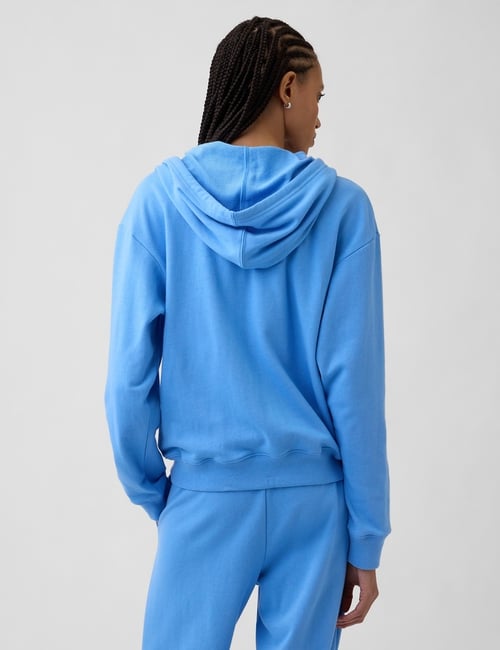 Relaxed Gap Logo Zip Hoodie