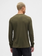 Gap Logo Waffle-Knit Crewneck T-Shirt