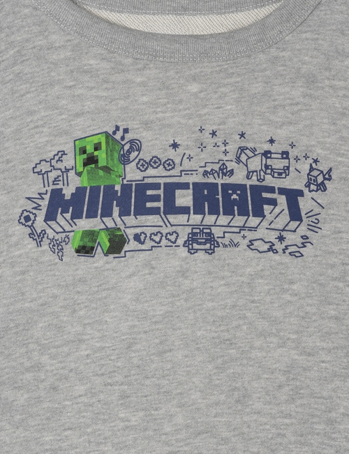 Kids Minecraft Graphic Sweatshirt