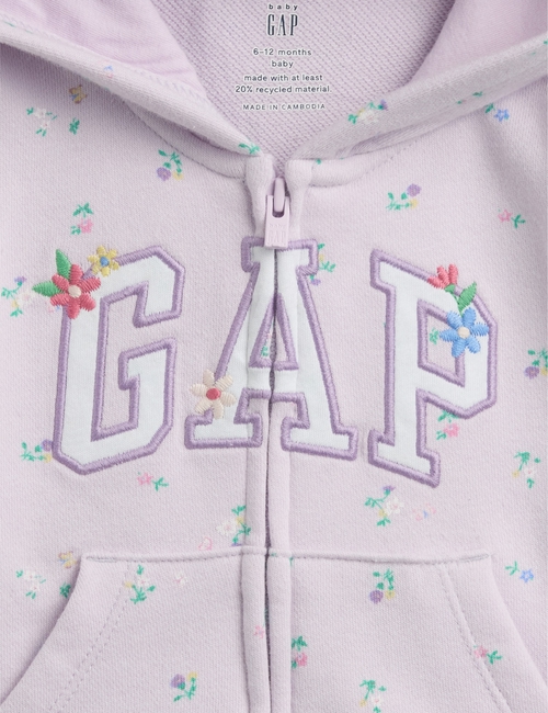 Baby VintageSoft Terry Gap Logo Zip Hoodie