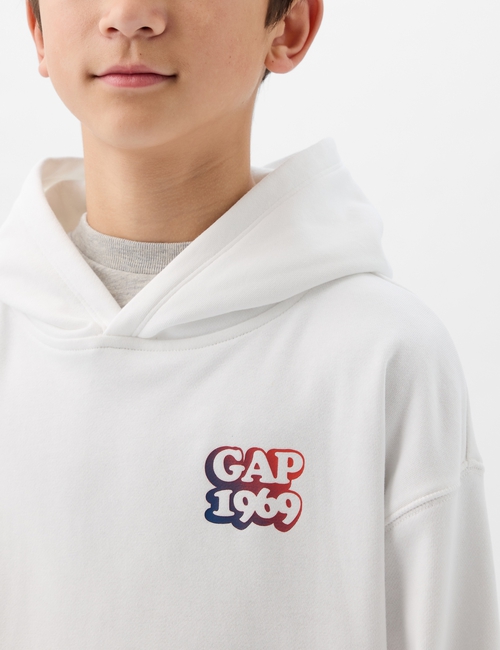 Kids Gap 1969 Logo Hoodie