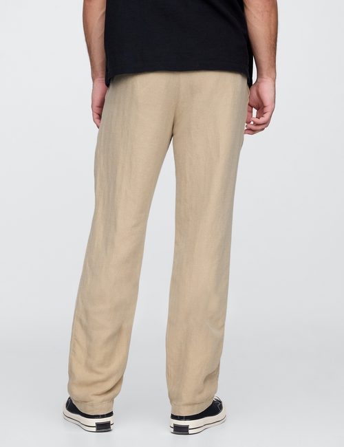 Linen-Cotton Khakis