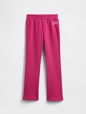 Kids Relaxed Gap Logo Bootcut Sweatpants