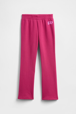 Kids Relaxed Gap Logo Bootcut Sweatpants