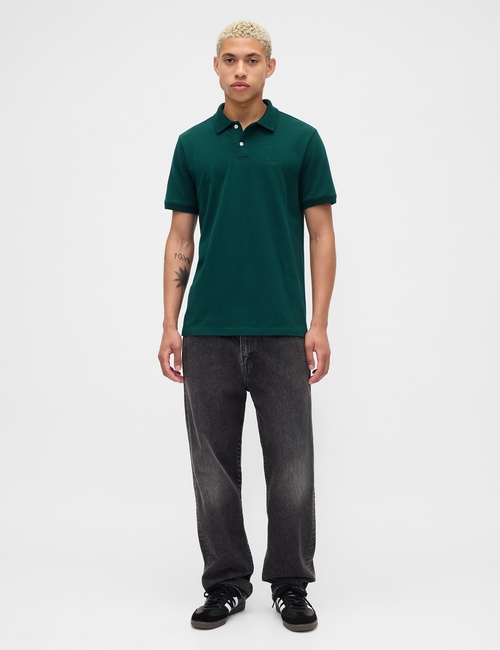 Gap Logo Pique Polo Shirt