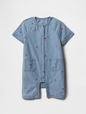 Baby Peter Rabbit™ Chambray Shorty One-Piece