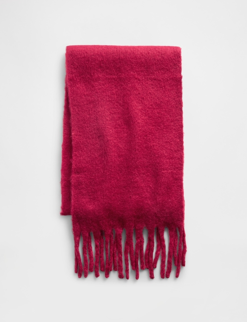 Brushed Fringe Scarf