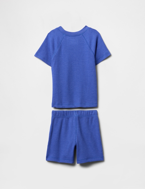 Baby & Toddler Waffle-Knit Outfit Set