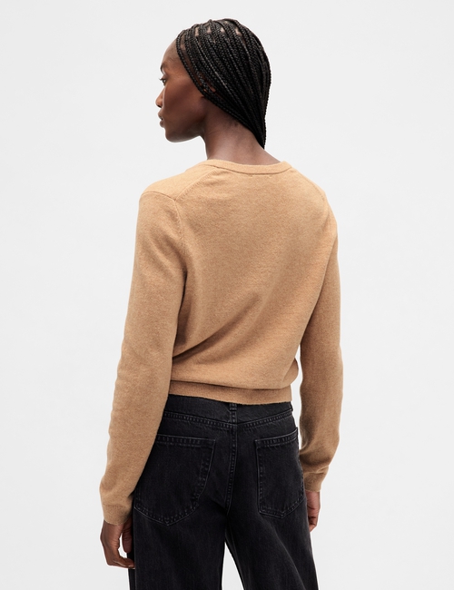 CASHSOFT CROPPED 90S CARDI